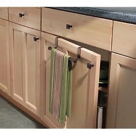 Marcel Over Cabinet Towel Bar 9 Bronze by Marcel