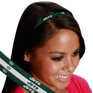 New York Jets Elastic Headband - 3 Pack