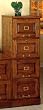 Four Drawer Oak File Cabinet By Coaster Furniture