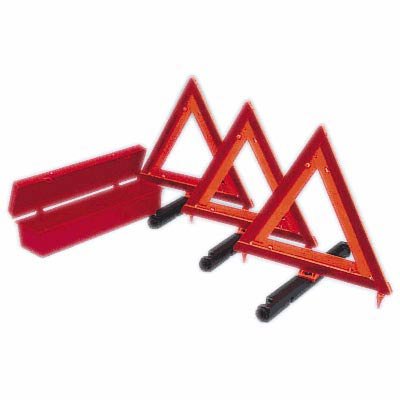 3 Day & Night Warning Triangles On Sale