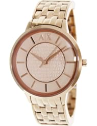 Armani Exchange Three-Hand Stainless Steel - Rose-Gold Womens watch #AX5305