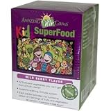 Amazing Grass Kidz SuperFood Powder, Wild Berry Flavor, 15-Count Packets