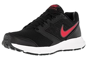 Nike Men's Downshifter 6 Black/University Red/Anthracite/White Running Shoe 10.5 Men US
