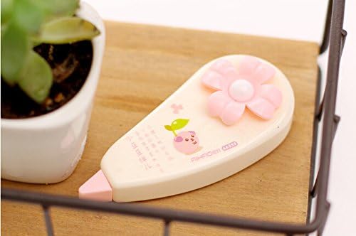 Dwqgroup 2pcs Hot Aihao Stationery Sweet Flower Decorative Correction Tape Fita Cetim Deco Rush Papeleria Cinta Correctora Kawaii School Materials