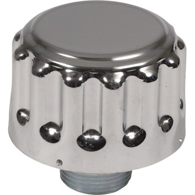 Nortrac Hydraulic Breather Cap - 3/4in. NPT, Chromed Steel