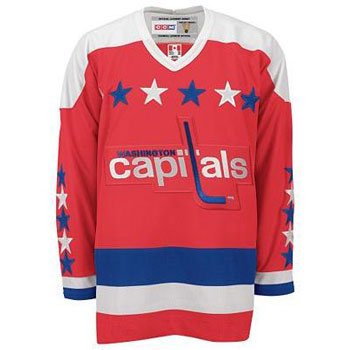 Buy Washington Capitals Vintage 1993 Dark NHL Hockey Jersey (CCM)