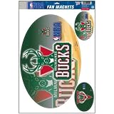 Milwaukee Bucks Official Logo Car Magnet Set