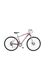 Coppi Bicicleta Mtb Aluminio Pm1 Disco Plata / Blanco