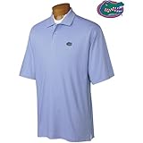 Cutter and Buck Florida Gators Carolina Blue DryTec Birdseye Polo