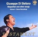 Giuseppe Di Stefano Sings Neopolitan & Other Songs