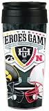 NCAA Iowa Hawkeyes vs. Nebraska Cornhuskers (Heroes) 16-Ounce Travel Mug