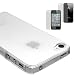 Premium Crystal Protective Hard Case / Cover / Shell for Apple iPhone 4 (Clear, SmackTom Packaging)