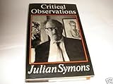 Critical observations