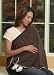 ORGANIC NursEase Breastfeeding Shawl- Organic Large Brown with Paisley Trim