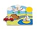 Hape Away We Go Wooden Toddler Knob Puzzle