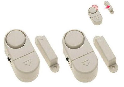2 PC PIECE MAGNETIC DOOR WINDOW ENTRY ALARM SET 2 PC PIECE MAGNETIC DOOR WINDOW ENTRY ALARM SET