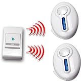 eSecure - 36 TUNES MUSICAL WIRELESS CORDLESS DOORBELL WITH 2 RECEIVER DOOR BELLby eSecure