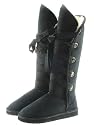 Couture Discount Damenstiefel Fell Boots, schwarz (WST10)