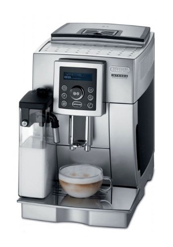 DeLonghi ECAM 23420 SW Kaffeevollautomat, silber weiss / plus_x award für Innovation und Design