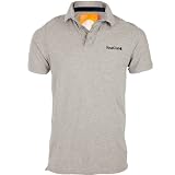 Soul Cal Pique Polo T-Shirt - Grey - Mens