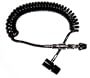 PAINTBALL CO2 HPA Coiled Remote QD ON/OFF Slide Check