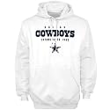 Reebok Dallas Cowboys White Established Hoody Sweatshirt