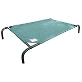 Coolaroo Elevated Pet Bed, Small, Green