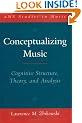 Conceptualizing Music: Cognitive Structure, Theory, and Analysis (AMS Studies in Music)