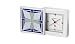 Bulova Frank Lloyd Wright Frank Thomas House (Resourced) Contempo Table Clock - B7759