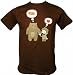 true love teddy essen liebe freundschaft shirt