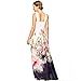 Women's Dress, Laimeng Casual Fit and Flare Floral Sleeveless Dress (XXL)