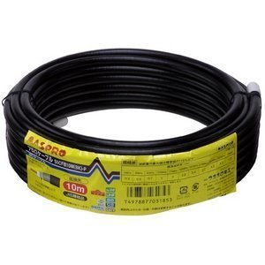 マスプロ BS・CS用低損失75Ωケーブル 5Cケーブル10m S5CFB10M(BK)-P