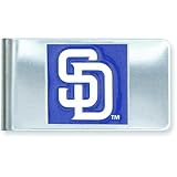 Stainless Steel MLB San Diego Padres Money Clip