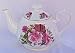 English Fine Bone China Teapot Summertime Pink Chintz