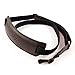 4V Design Lusso Tuscany Leather Large Handmade Leather Camera Strap w/Universal Fit Kit, Black/Black (2LP01BVV0909)