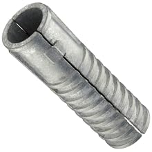 Plain Steel Lag Screw Long Style 3/4" Diameter x 3 1/2" Length 2" Length (Pack of 25)