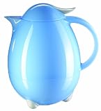 Leifheit Columbus 2000 Thermal Insulated Vacuum Jug Plastic Light Blue 1 Litre