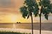 Naples Sunset by Diane Romanello. Size 36.00 inches width by 24.00 inches height. Hig...