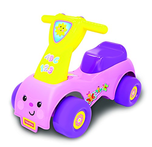 Fisher-Price Girls Push 'N Scoot Ride On