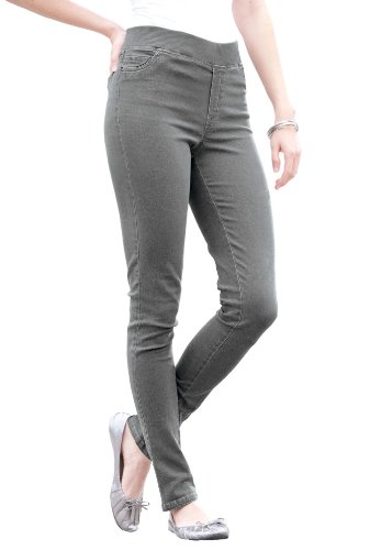 Woman Within Plus Size Knit waist freedom jegging