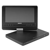 SONDVPFX810 - Portable 8 DVD Player,Swivel/Flip Screen,12x3-3/4x10,BK