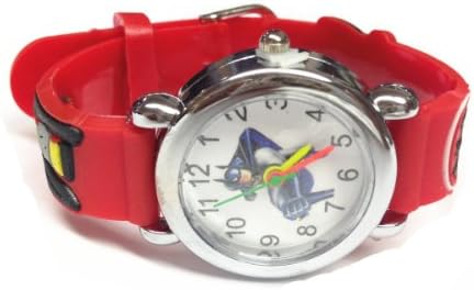 Batman Watch with Jelly Band - Children's Size (Red)