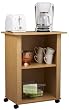 Utility Cart In Sycamore Maple By Ameriwood Furniture