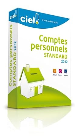Ciel Comptes Personnels Standard 2012