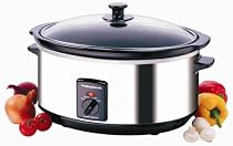 Morphy Richards 48715 Slow Cooker, 6.5L, 350W (Stainless Steel )