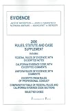 Evidence 2006: Rules, Statute And Case Supplement