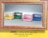 1 STORY PASTEL BAR HAMSTER CAGE (4PC)