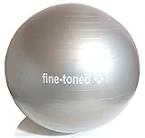 fine-toned® extra strong -EXERCISE ,GYM,YOGA BALL 75cm+PUMP-ANTI-BURST + EXERCISE INSTRUCTIONS + MATERNITY EXERCISE INSTRUCTIONS - very high grade 1200gr anti-burst construction / 400kg load tested/ eco friendly -no phthalates / anti slip -NEW!!!