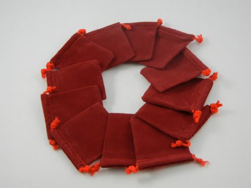 12 Red Velour