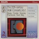 20th-Century Violin Concertos, Vol.1